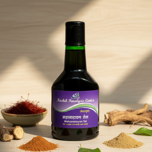 Mahanarayan Tel (Keshar Yukta) - Ayurvedic Pain Relief & Joint Care Oil