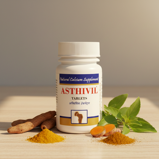 Asthivil Tablets - Ayurvedic Bone & Joint Strength Supplement (50 Tabs)