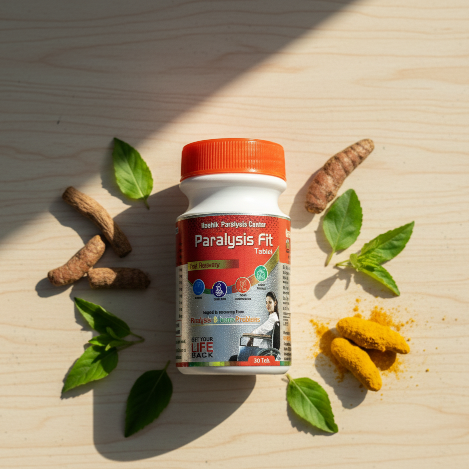 Paralysis Fit Tablet - Ayurvedic Medicine for Paralysis & Nerve Recovery (30 Tablets)