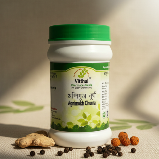 Agnimukh Churna - Ayurvedic Digestive & Appetite Booster (70g)