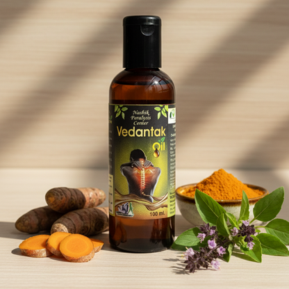 Vedantak Oil - Ayurvedic Pain Relief & Nerve Care Oil for Paralysis, Joint Pain & Rheumatism (100ml)