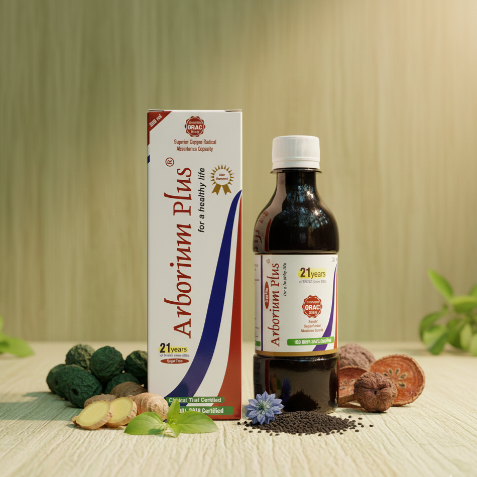 Arborium Plus - Ayurvedic Heart & Circulation Health Tonic (450ml)