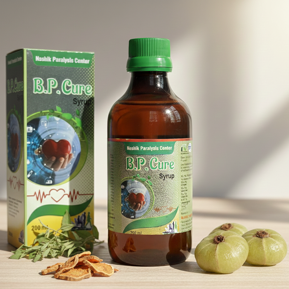 B.P. Cure Syrup - Ayurvedic Blood Pressure & Heart Health Tonic (200ml)