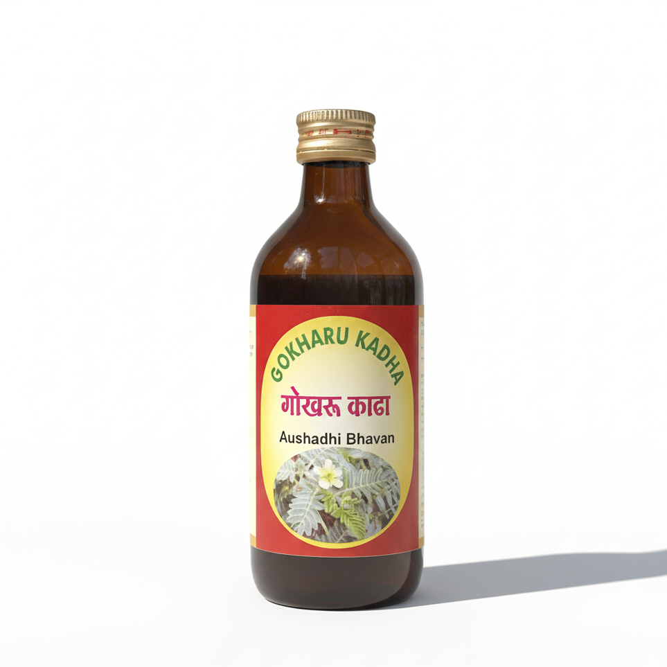 Gokharu Kadha - Ayurvedic Tonic for Kidney Health, Urinary Tract & Vitality