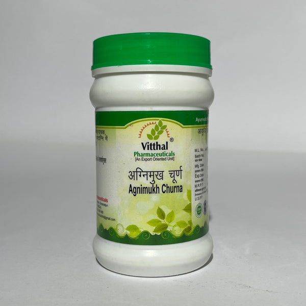 Agnimukh Churna - Ayurvedic Digestive & Appetite Booster (70g)