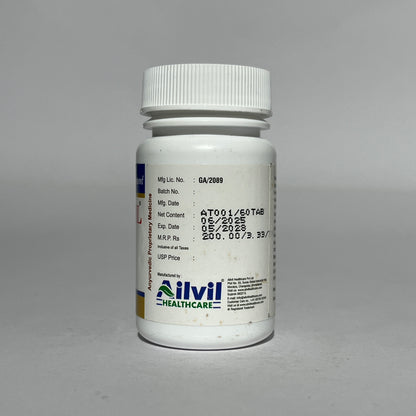 Asthivil Tablets - Ayurvedic Bone & Joint Strength Supplement (50 Tabs)