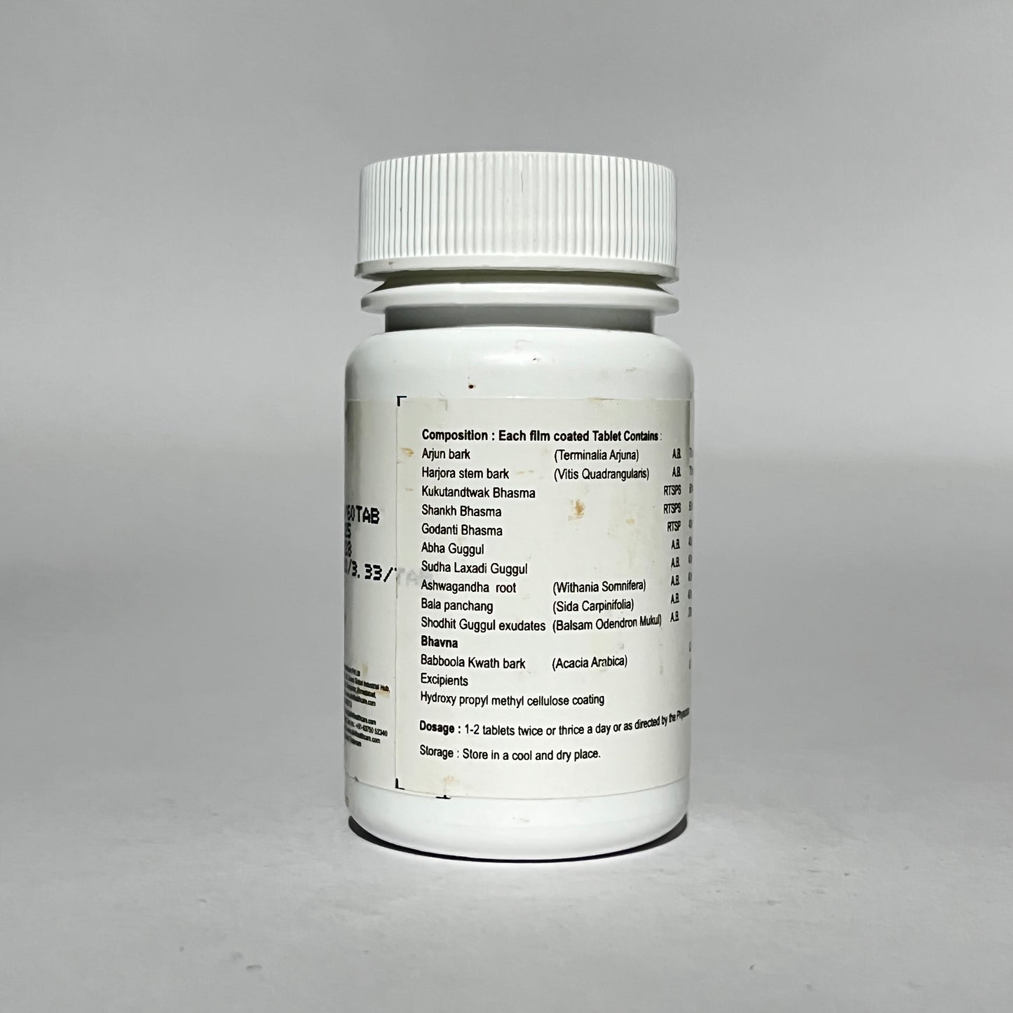 Asthivil Tablets - Ayurvedic Bone & Joint Strength Supplement (50 Tabs)