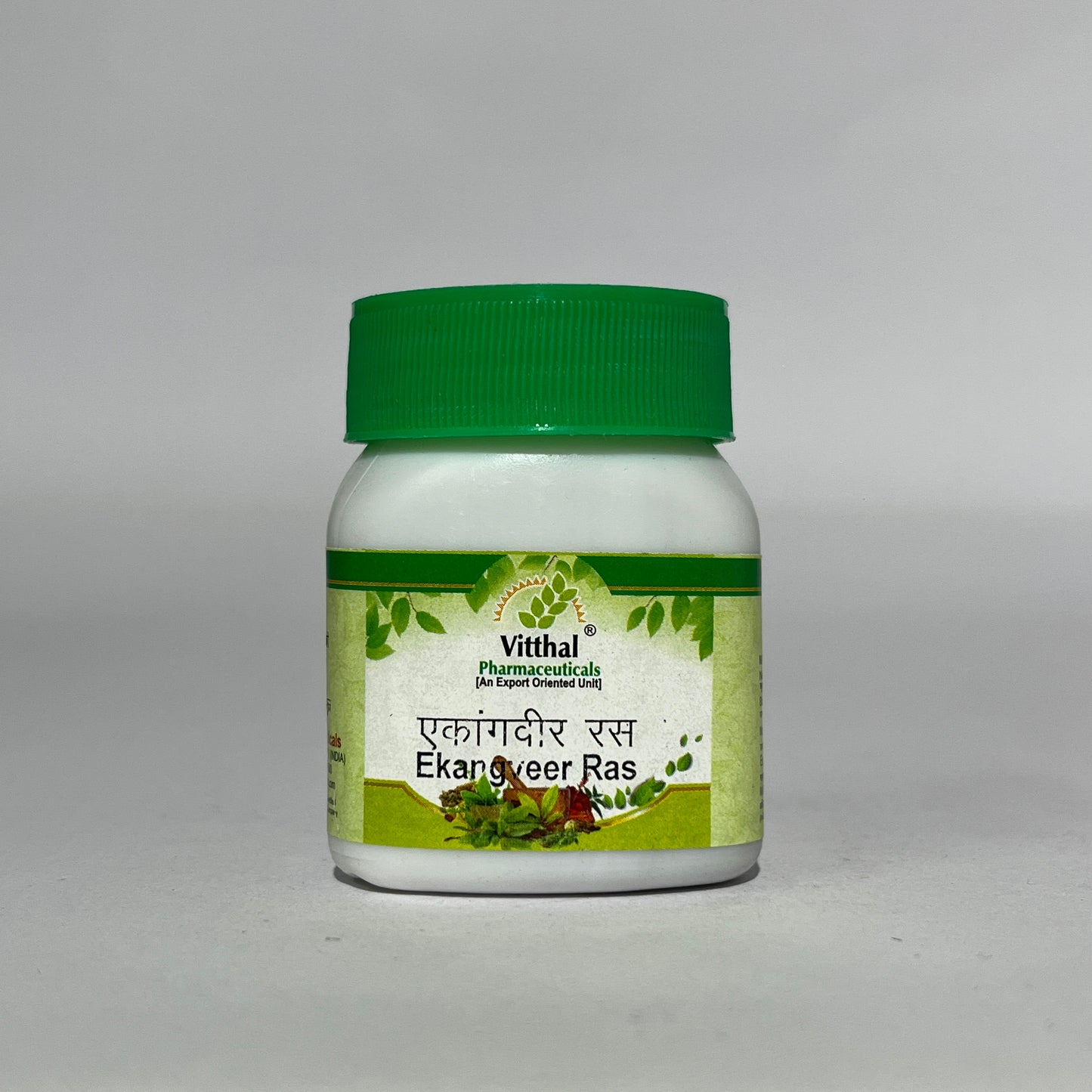 Ekangveer Ras - Ayurvedic Remedy for Paralysis, Nerve Weakness & Muscle Disorders (60 Tablets)
