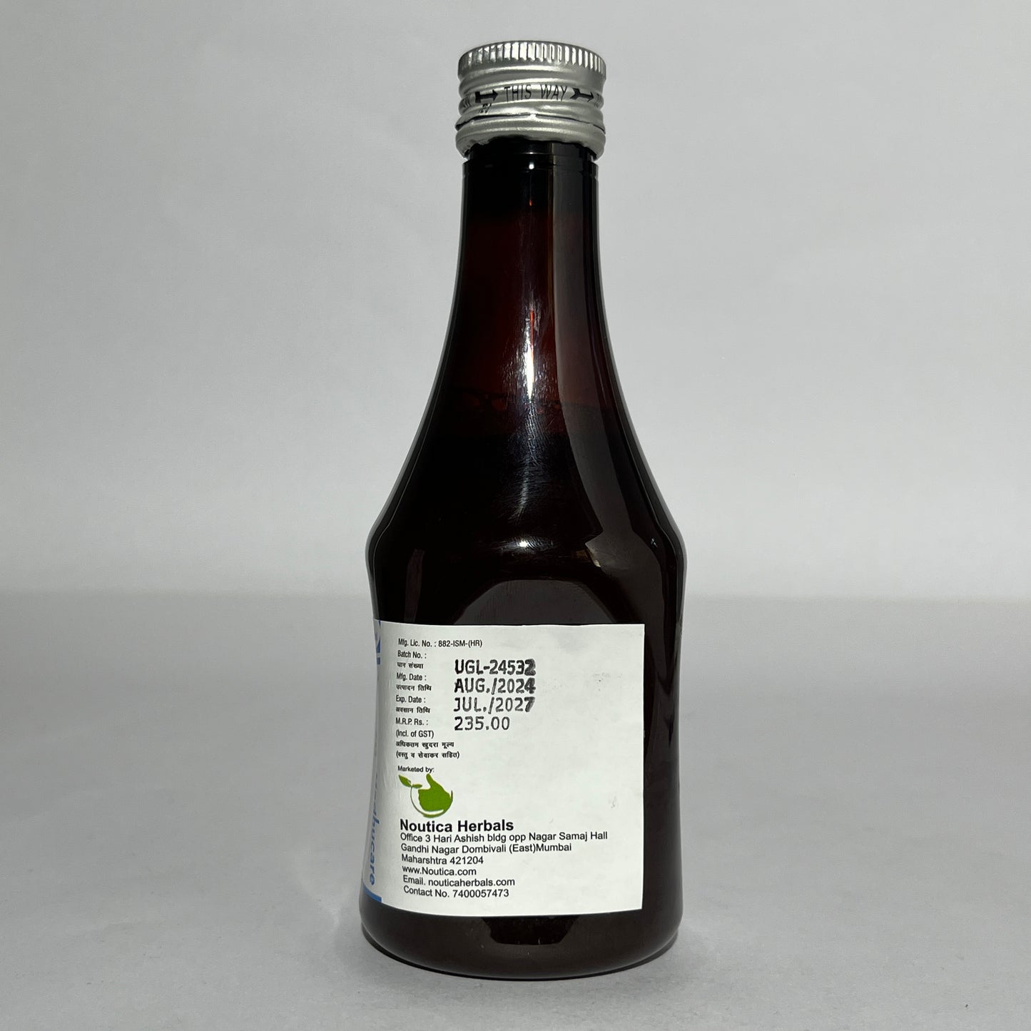 Madhucare Ayurvedic Diabetic Syrup - Natural Sugar Control & Immunity Support (200ml, Sugar-Free)