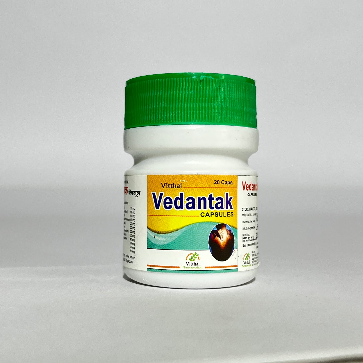 Vedantak Capsules - Ayurvedic Pain Relief & Joint Care Formula (20 Capsules)