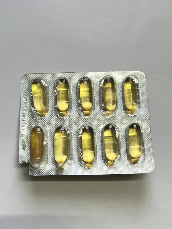 Castrolax Castor Oil Capsules - Natural Ayurvedic Laxative for Constipation Relief (700mg)