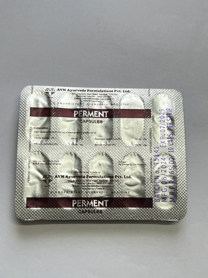 Perment Capsules - Ayurvedic Support for Male Vitality, Confidence & Performance